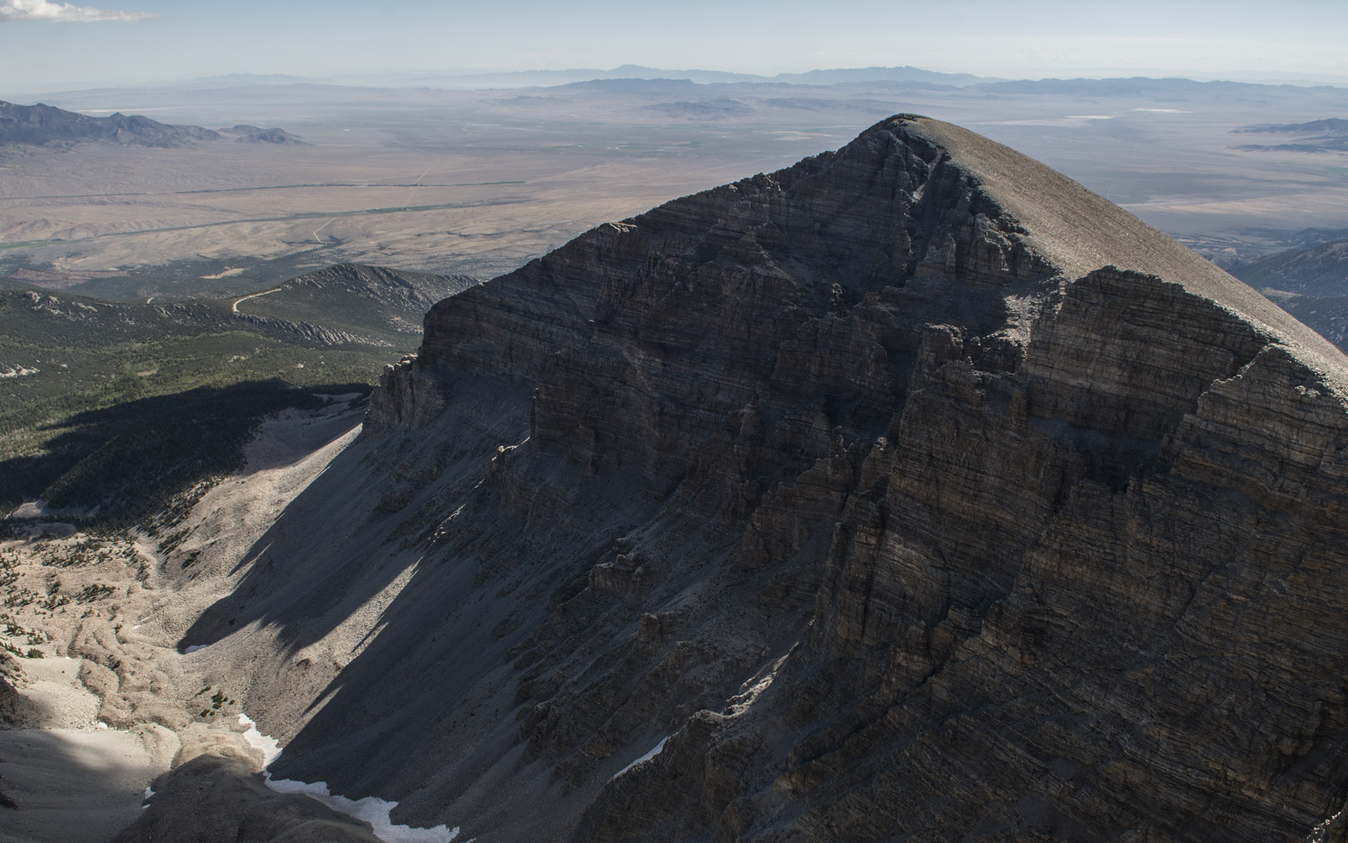 View of Jeff Davis Peak from the summit