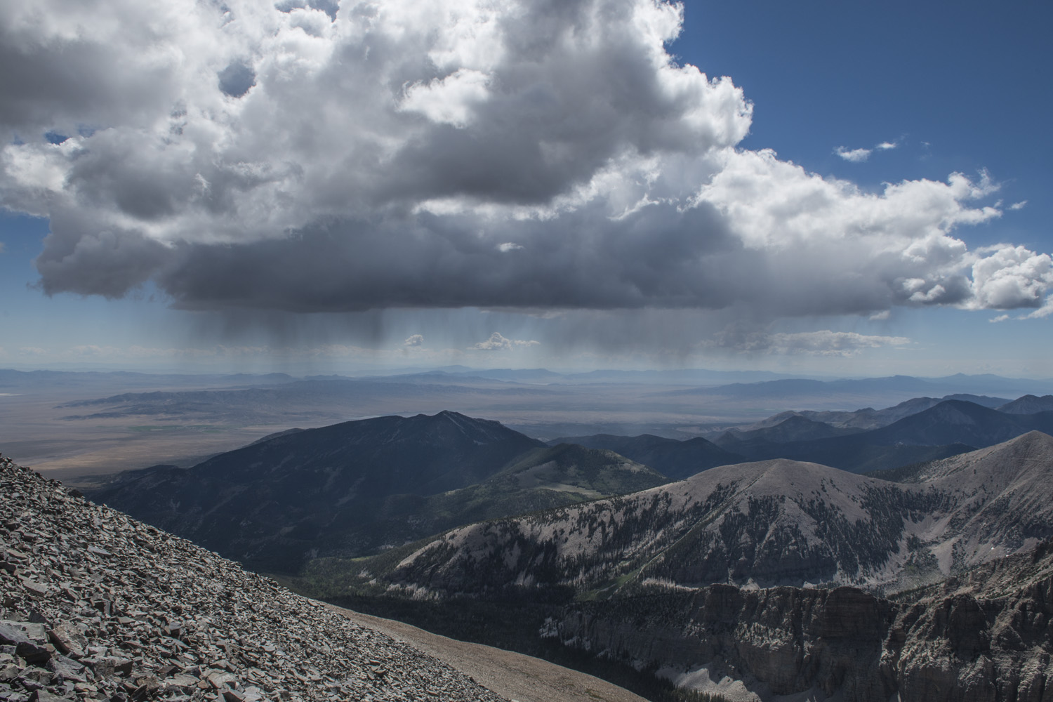 Rain clouds rolling in