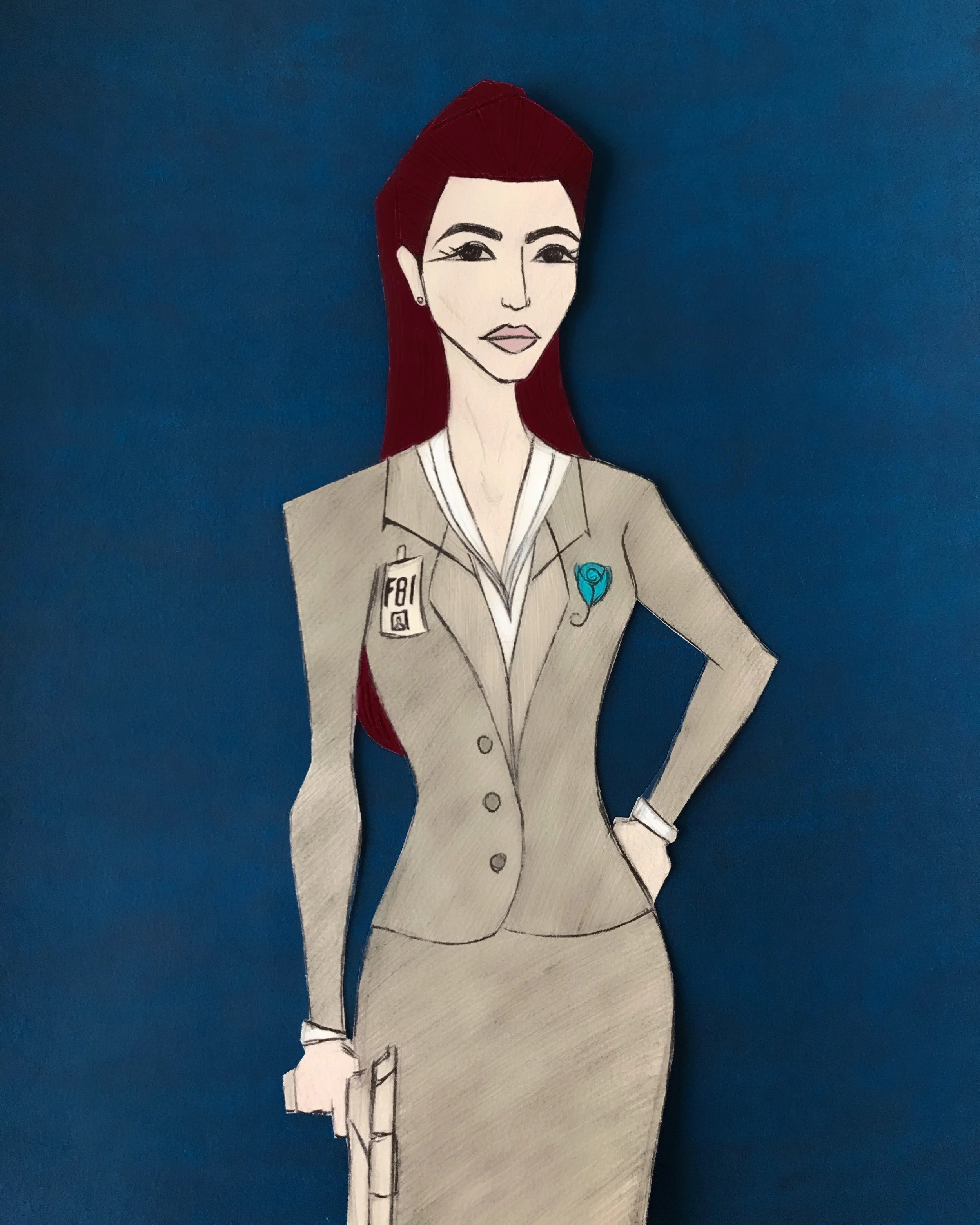 Original Artwork "Tammy"&nbsp; by Sean Davidson @seaniedelight4