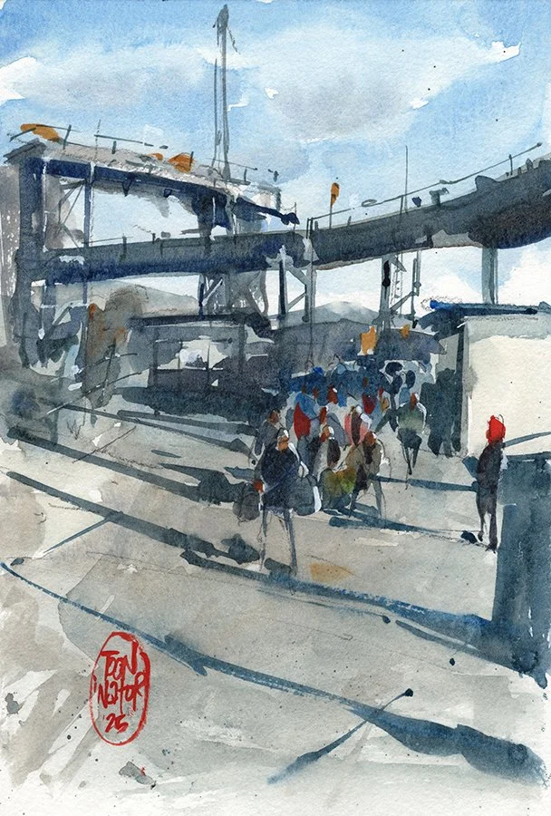 Foot Passengers Practice