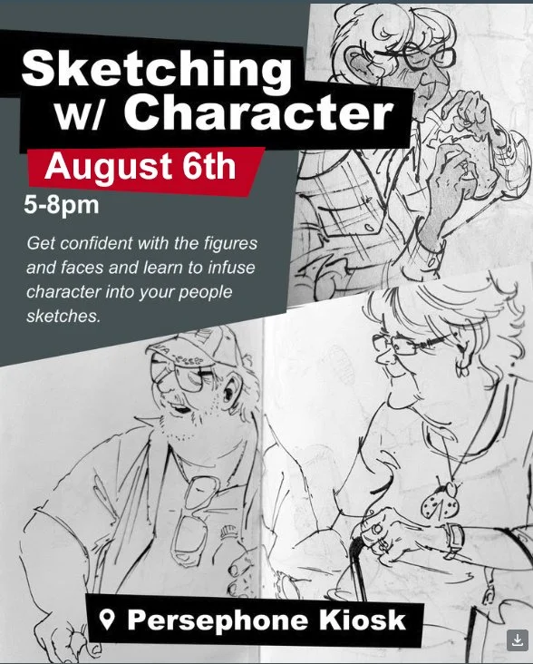 Sketching with Character Workshop