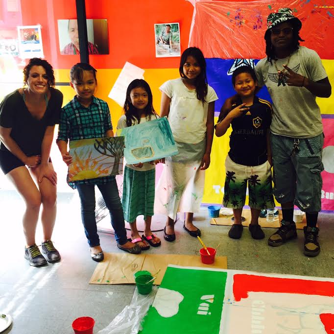 Painting crew! Language Lab