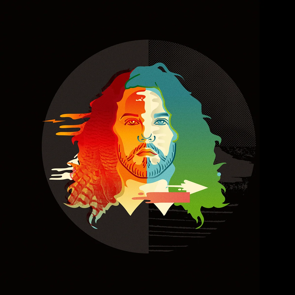  Daniel portrait illustration. 