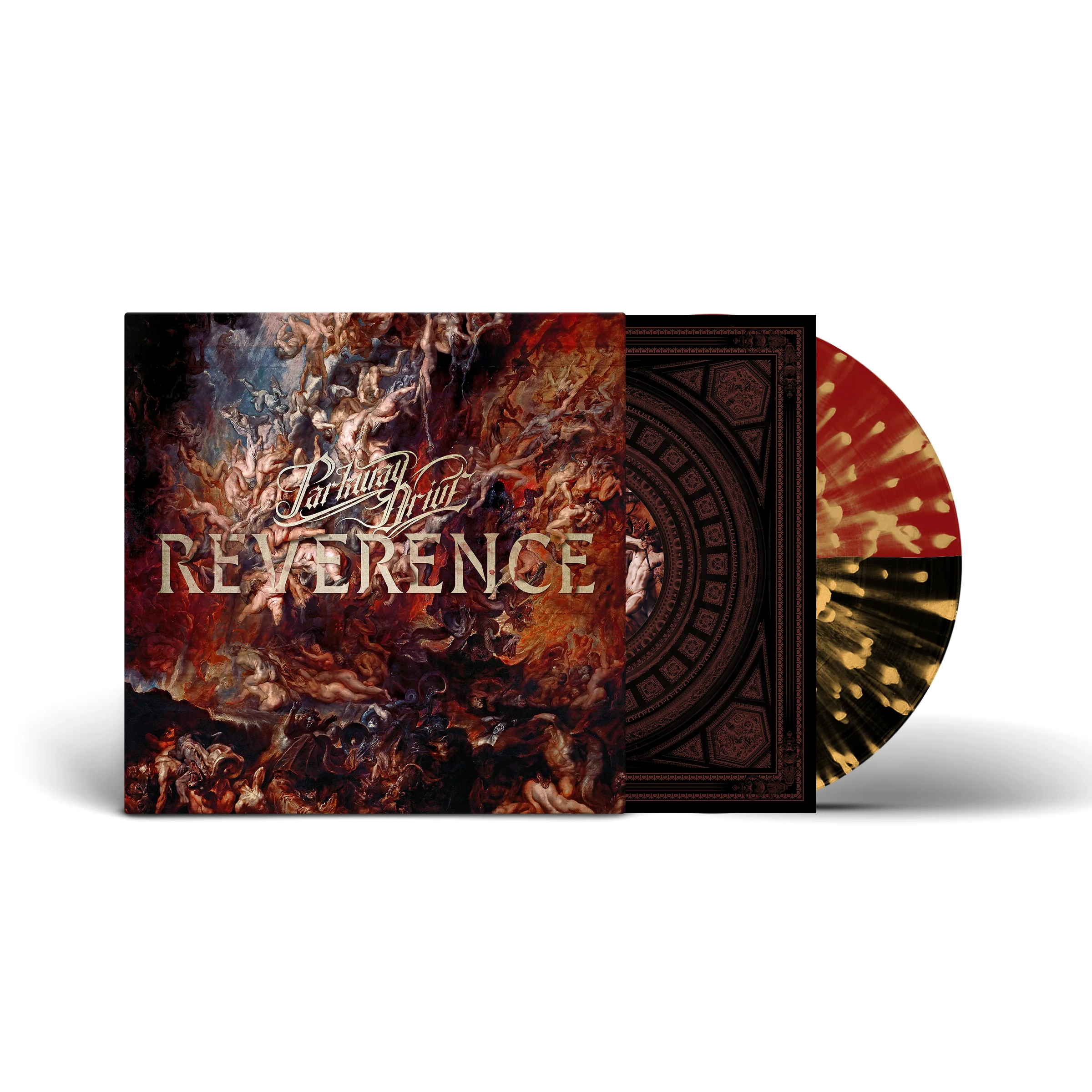 PWD_VINYL_Aus_Mocks_BlkRedHalfwGoldSpltr.jpg