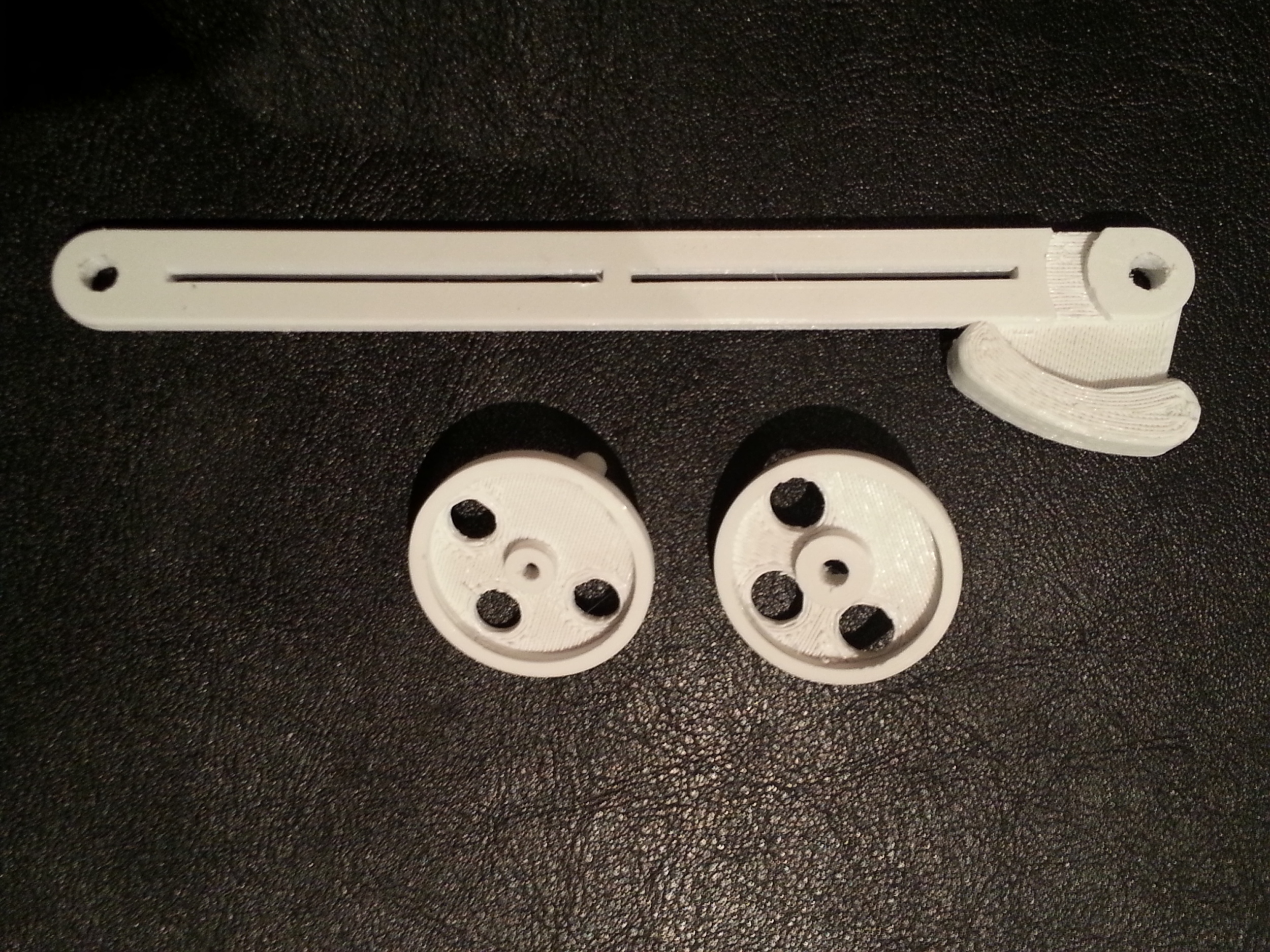 Printer: MakerGear M2 - 0.2mm layers - White PLA