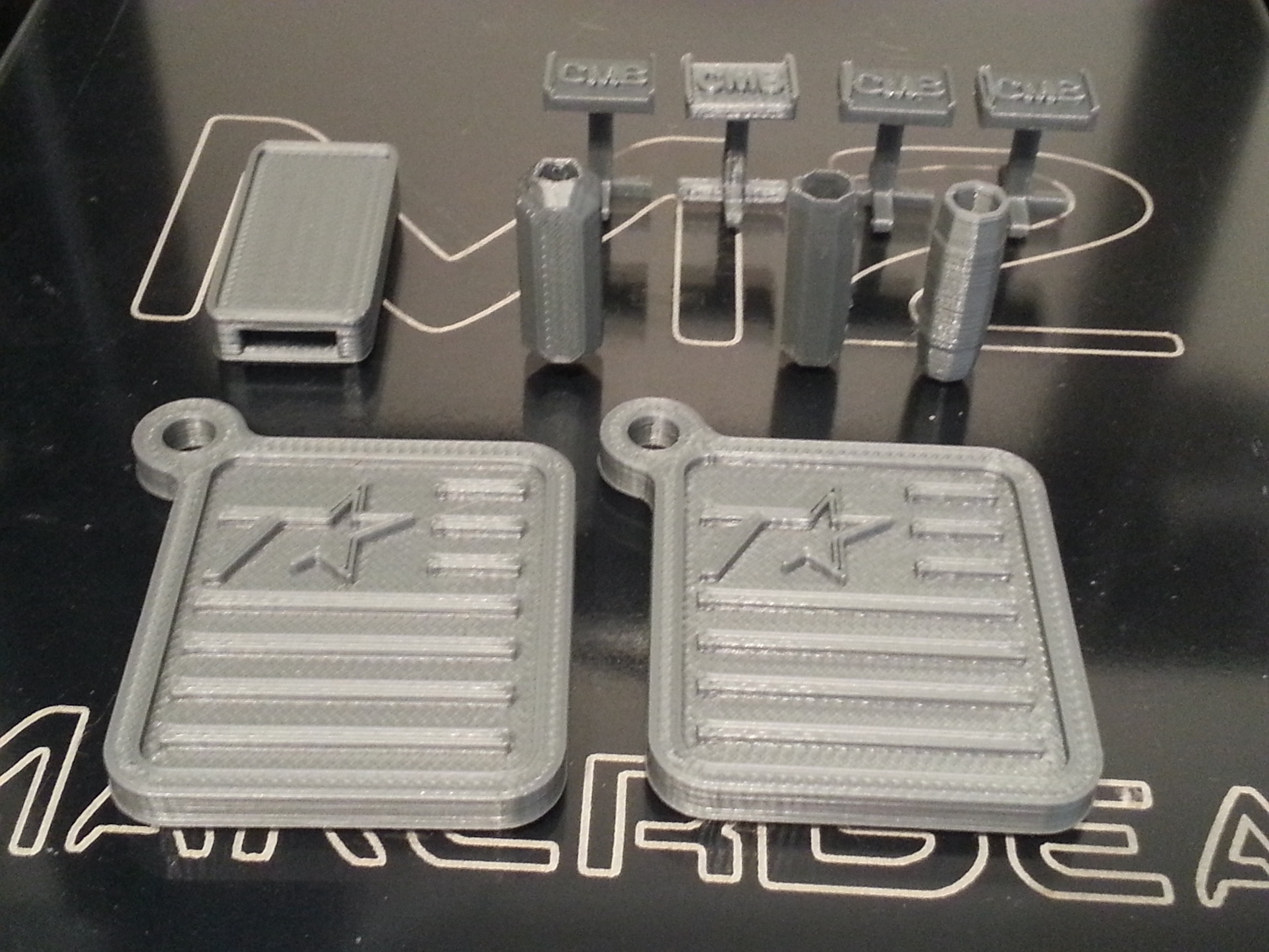 Printer: MakerGear M2 - 0.2mm layers - Silver PLA
