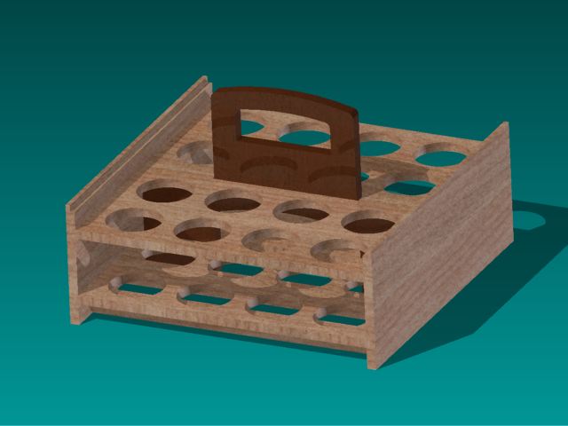 Beer Tasting Glass Carrier