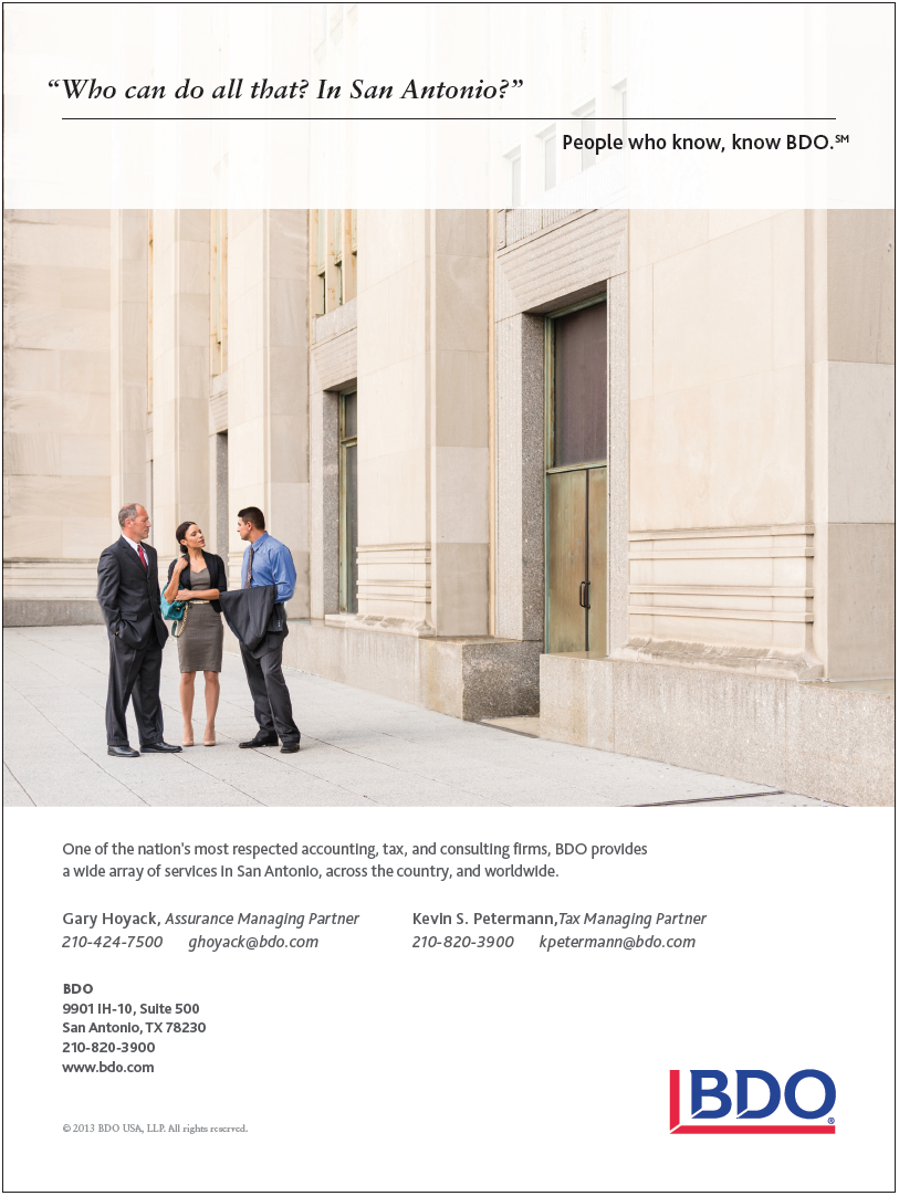 BDO Print Ad