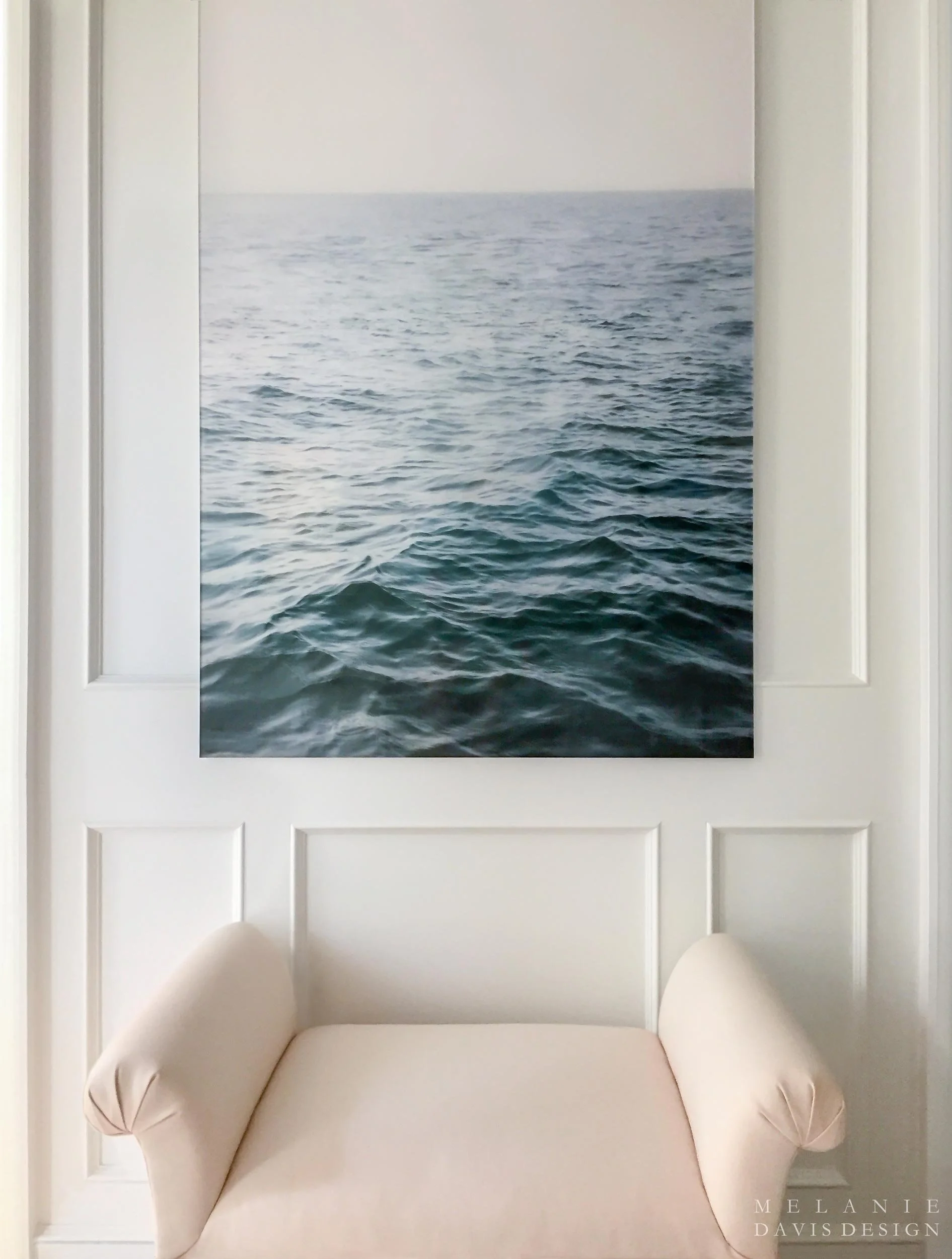 MELANIE DAVIS BRACEY Maine Water Photograph 