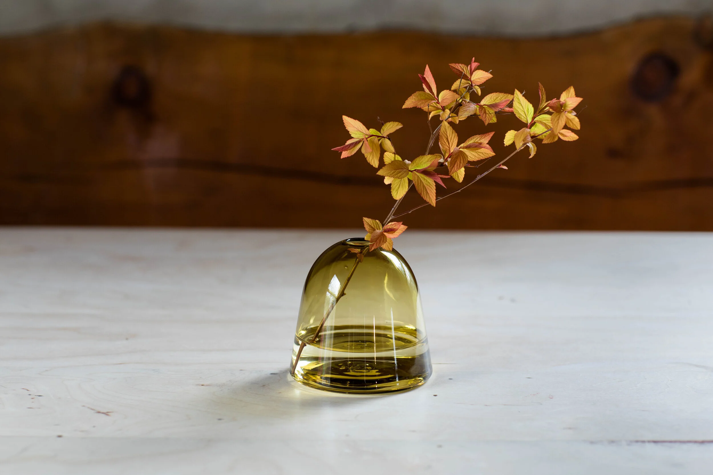 Hillock Bud Vase: Moss Green