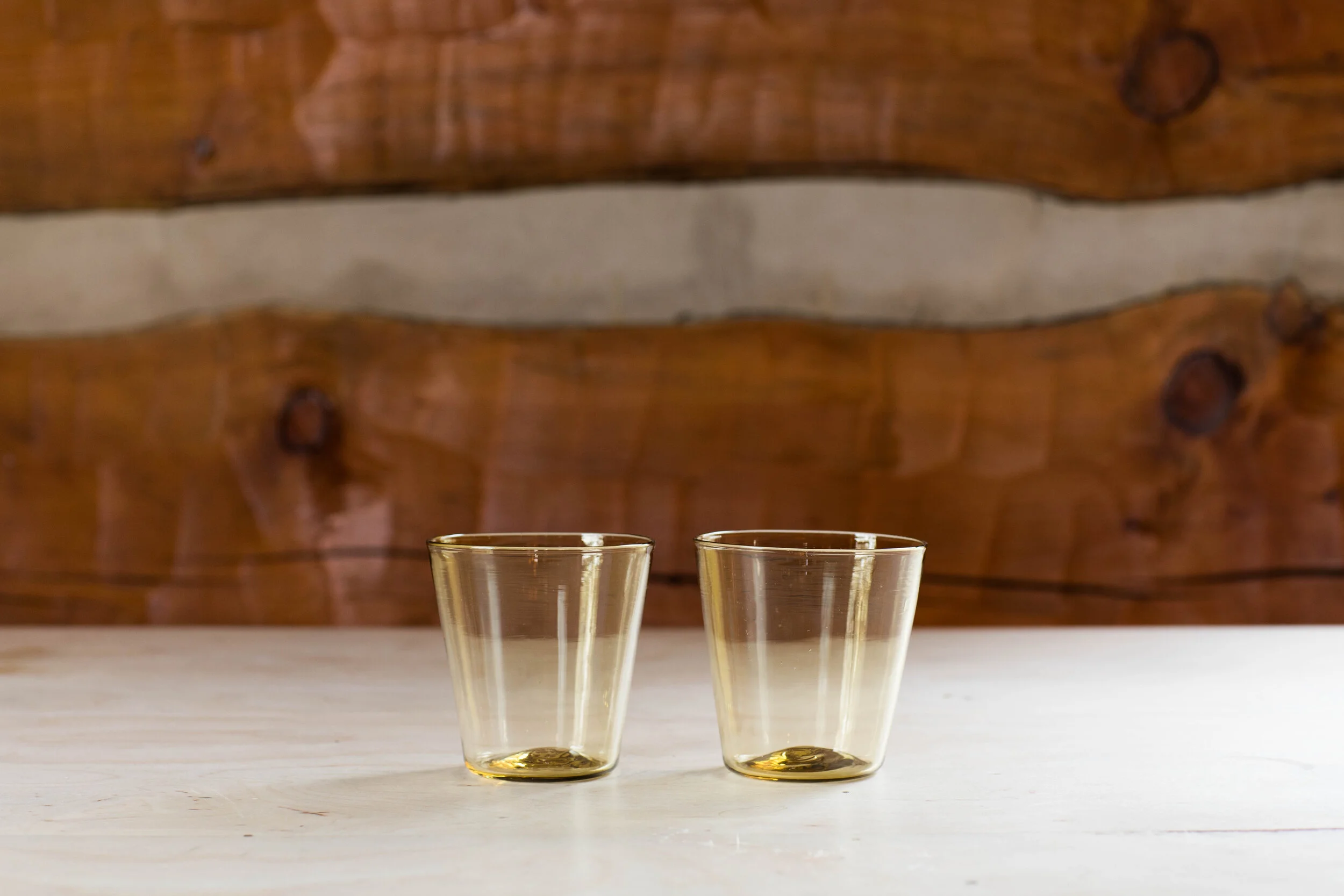 Flared Cups: Amber