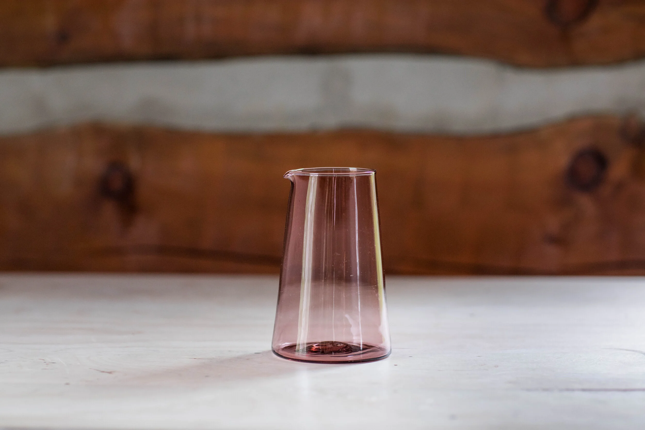 Water Carafe: Spirea Purple