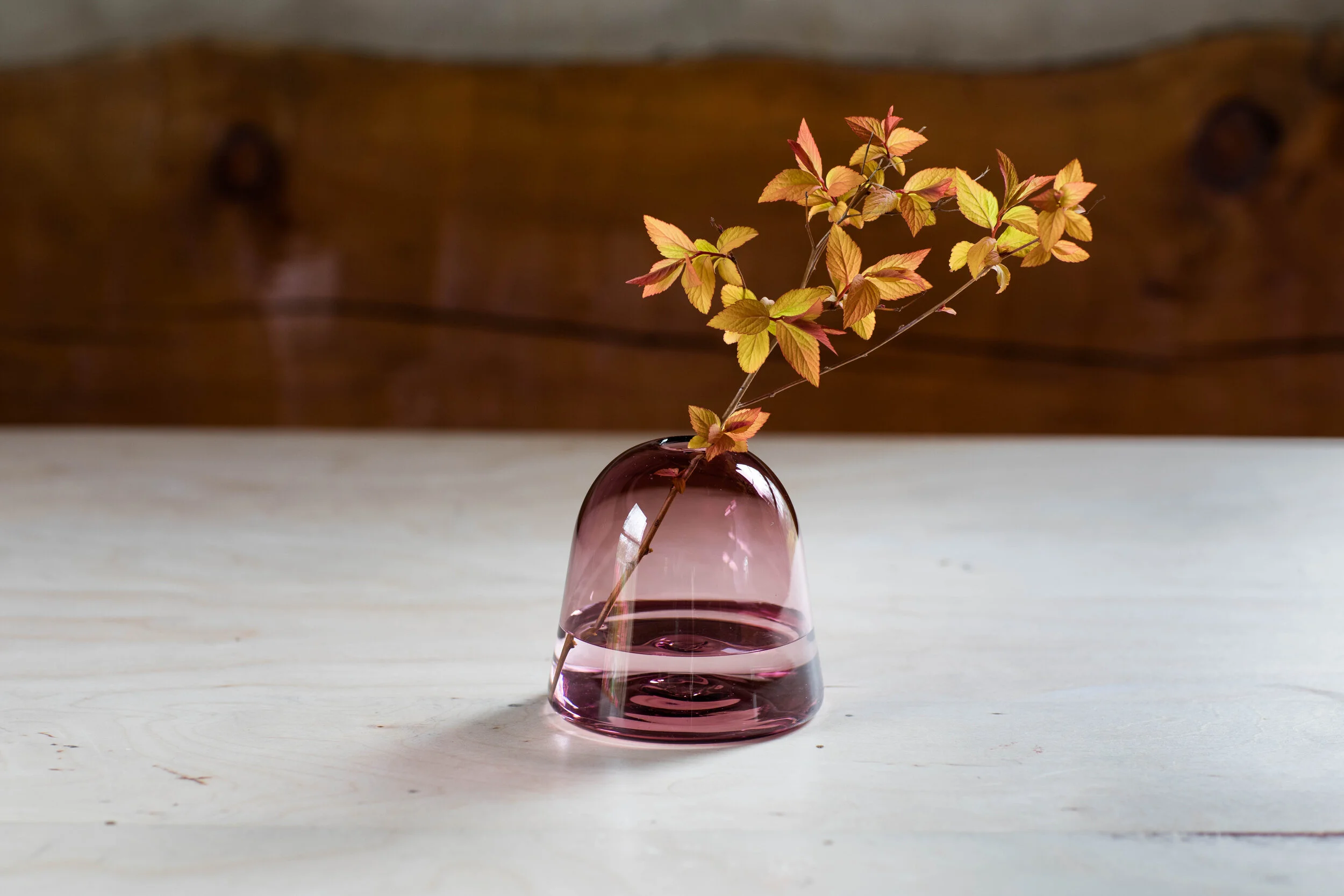 Hillock Bud Vase: Spirea Purple
