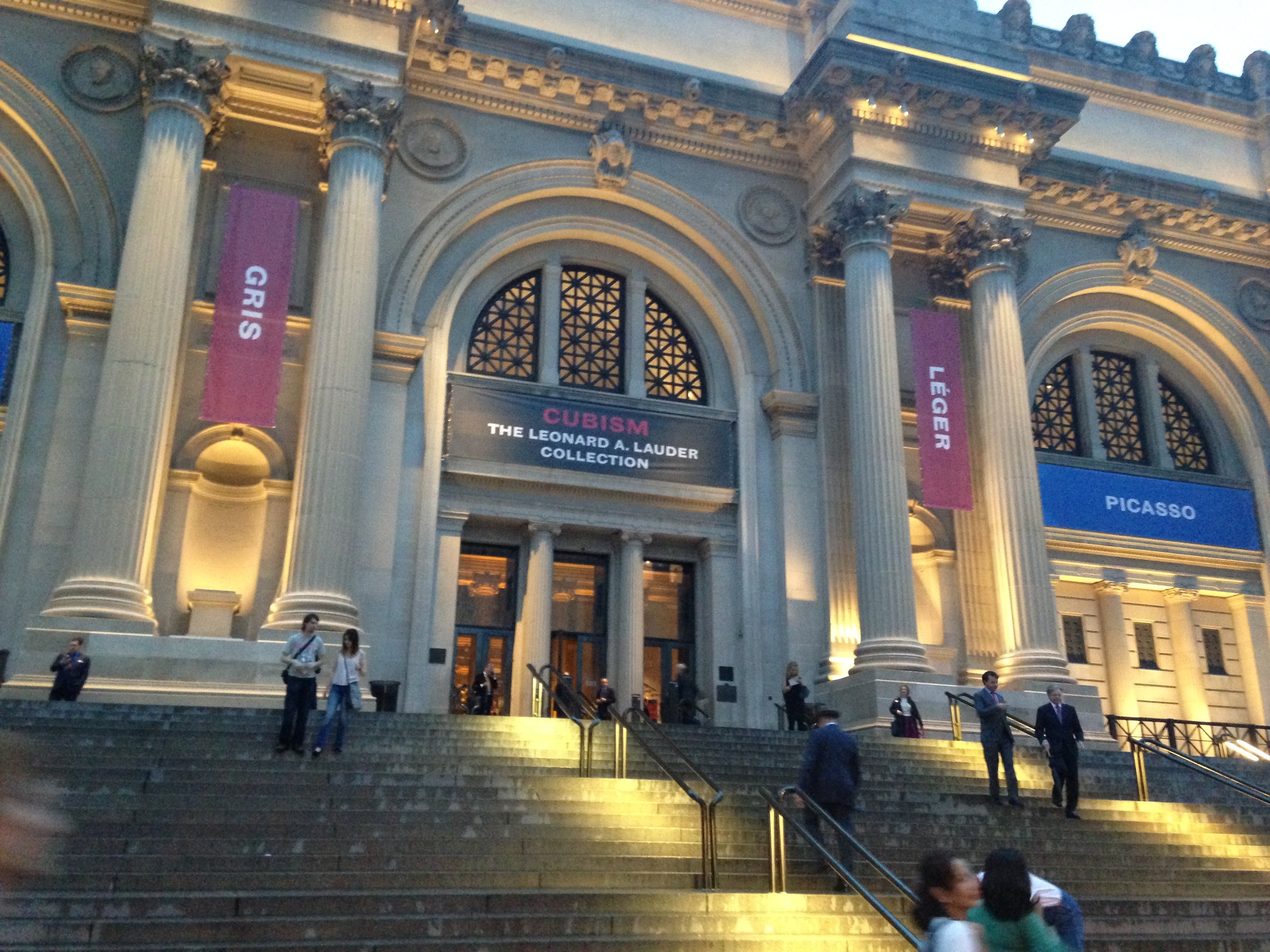 A view of The Metropolitan Museum of Art as it hosts the opening reception for its newest exhibit "Cubism: The Leonard A. Collection."