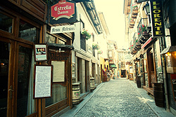The streets of Potes are full of small alleyways, that are filled with tiny hole-in-the-wall shops and restaurants, which are all a breath of fresh air if all you are used to is walmart culture. We went during a weekday afternoon, so most of the streets were empty - being a weekday AND siesta time.