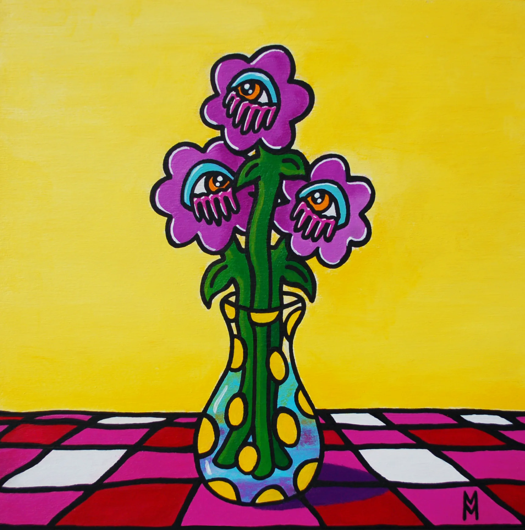 %22Picnic View%22 10%22x10%22 Acrylic on Wood 2018.jpg