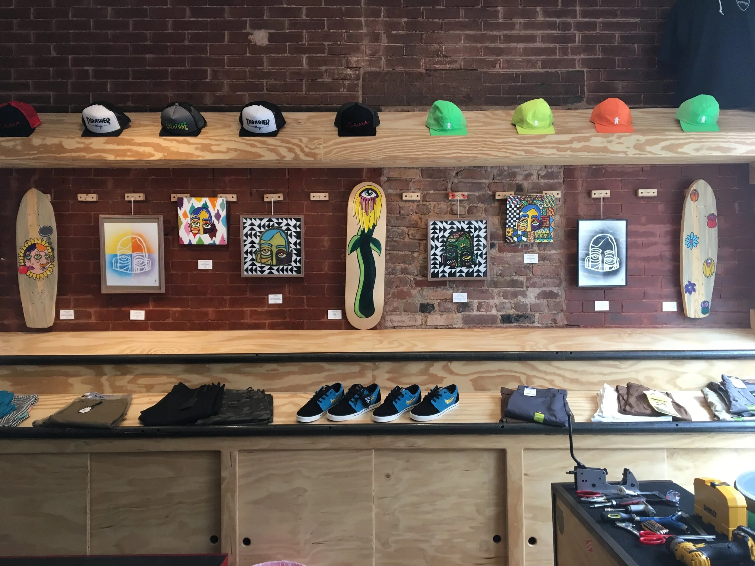 East River Skate Shop Solo Show