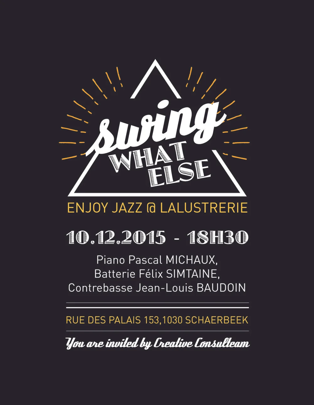 JAZZ@LALUSTRERIE - Swing, what else