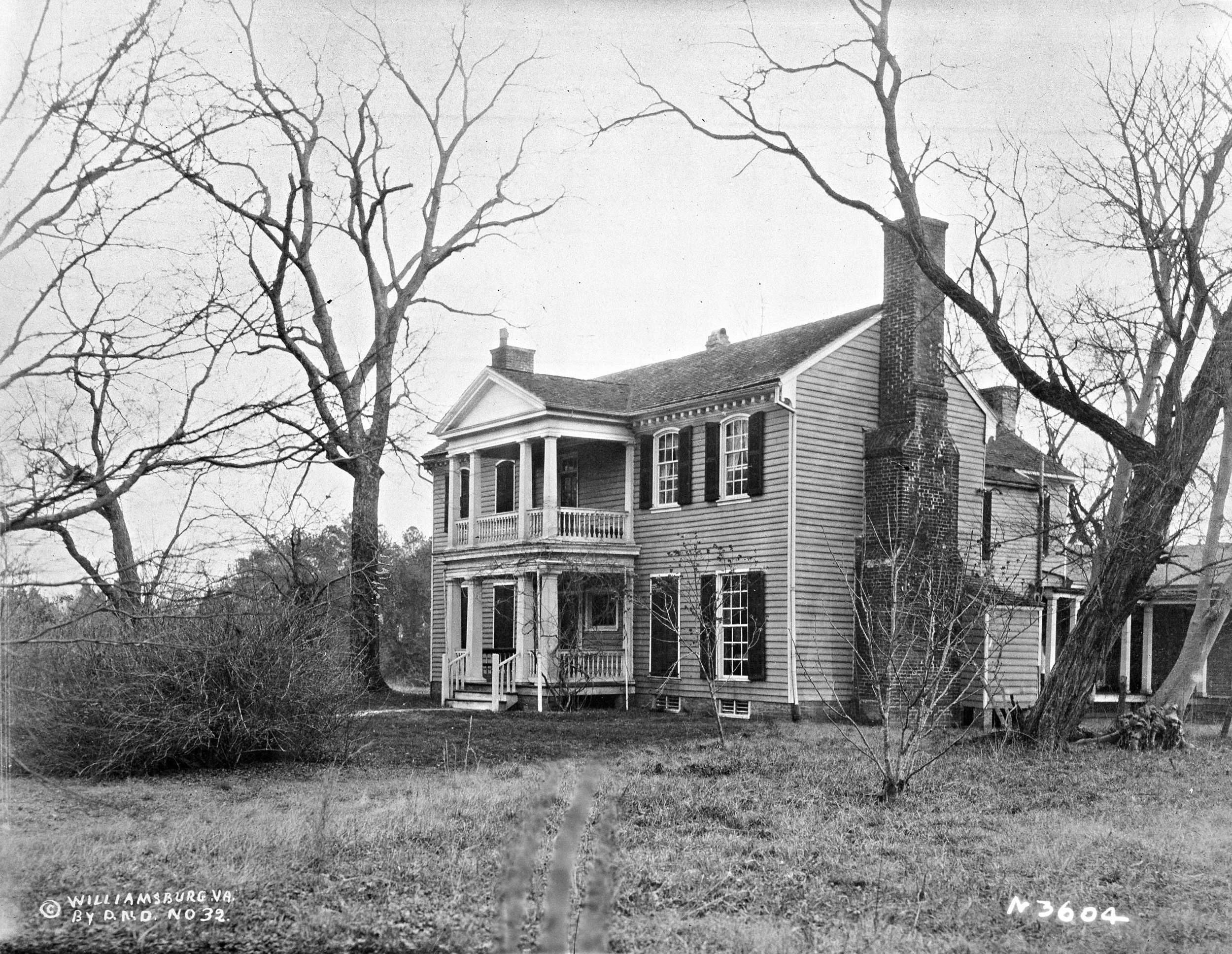 Col. Goodrich Durfey's home (present Bassett Hall), ca. 1928