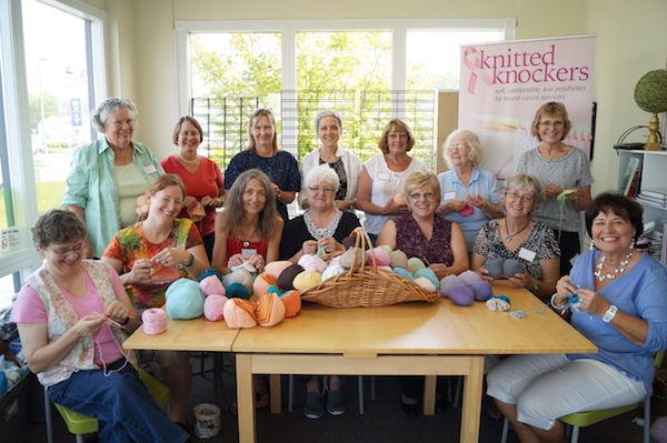 Knitting Together Against Breast Cancer