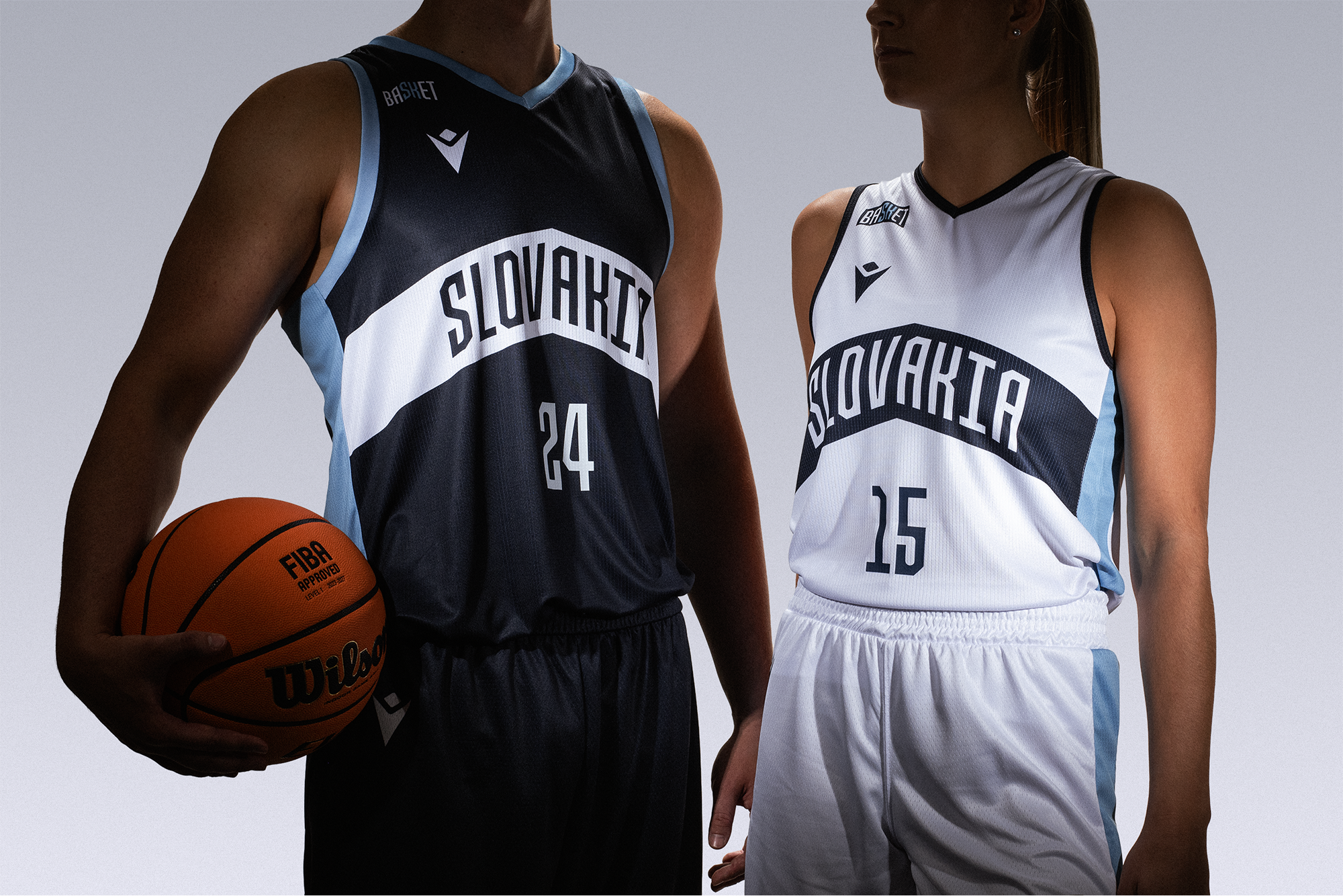  Dresy slovenskej basketbalovej reprezentácie navrhnuté v spolupráci s Nice Guy, fotil Jakub Čaprnka 