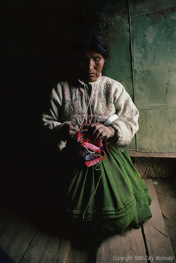 Peruvian Knitter