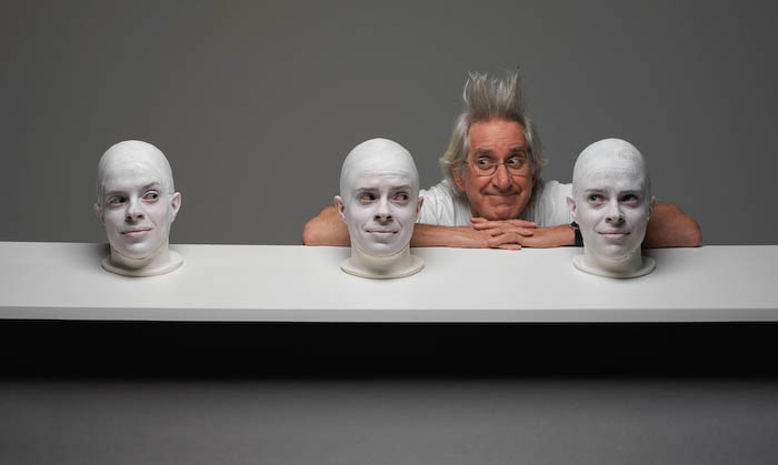TRIIIBE creates the tableau, Shelf Life #1.
Photo by TRIIIBE
Original file number: Heads_060819_ 0207