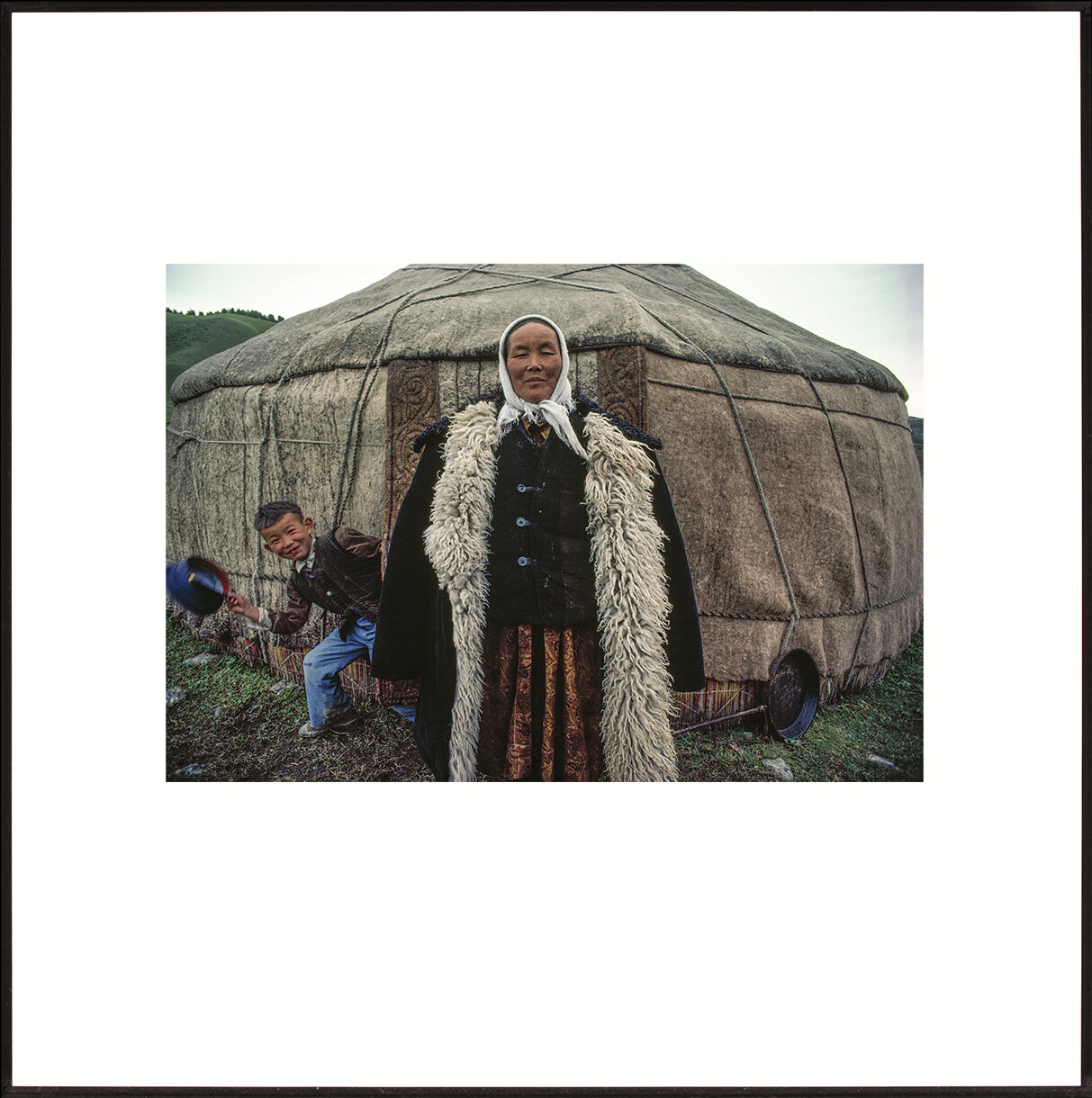 Yurt Woman, 10 x 13/16”, CW101