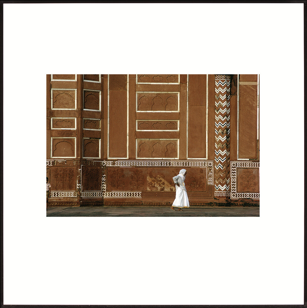 Crossing the Taj, 6 11/16 x 10” CW44