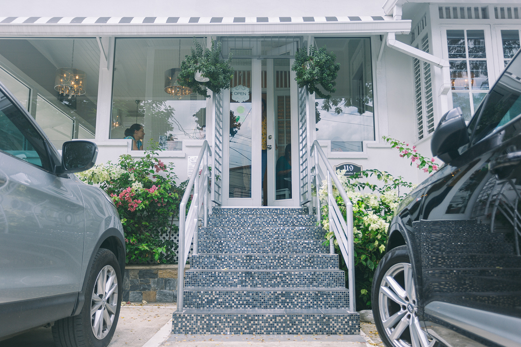 Dianne's Tea Shop at 119 Long Circular Road, Maraval opened on Valentine's Day 2014. 
