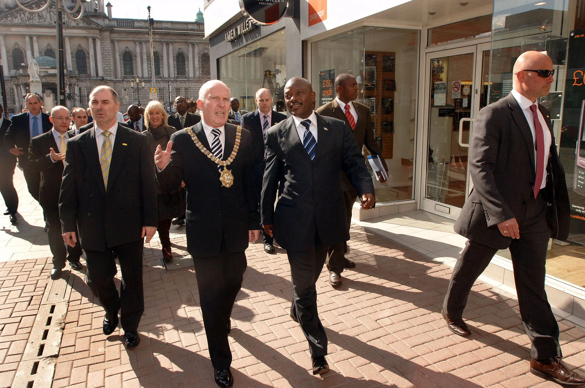 President of Burundi Visit NI
