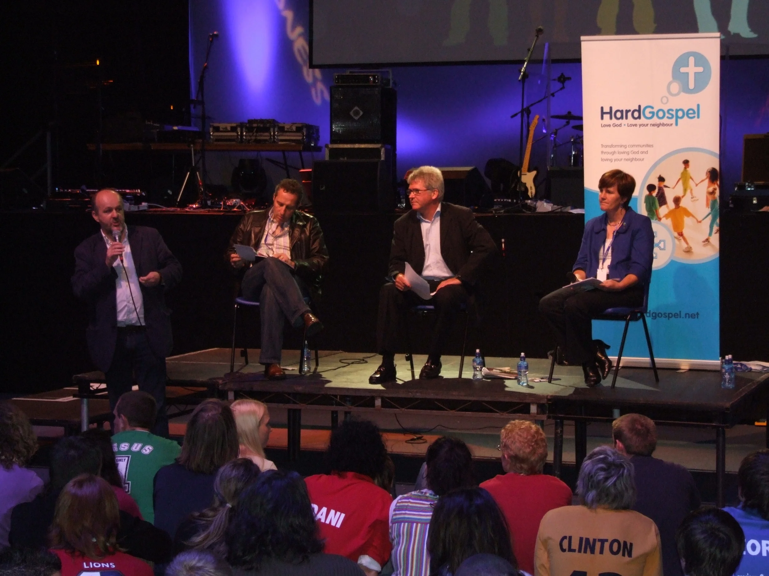 C Bradford, Ian Paisley Jnr & Catriona Ruane