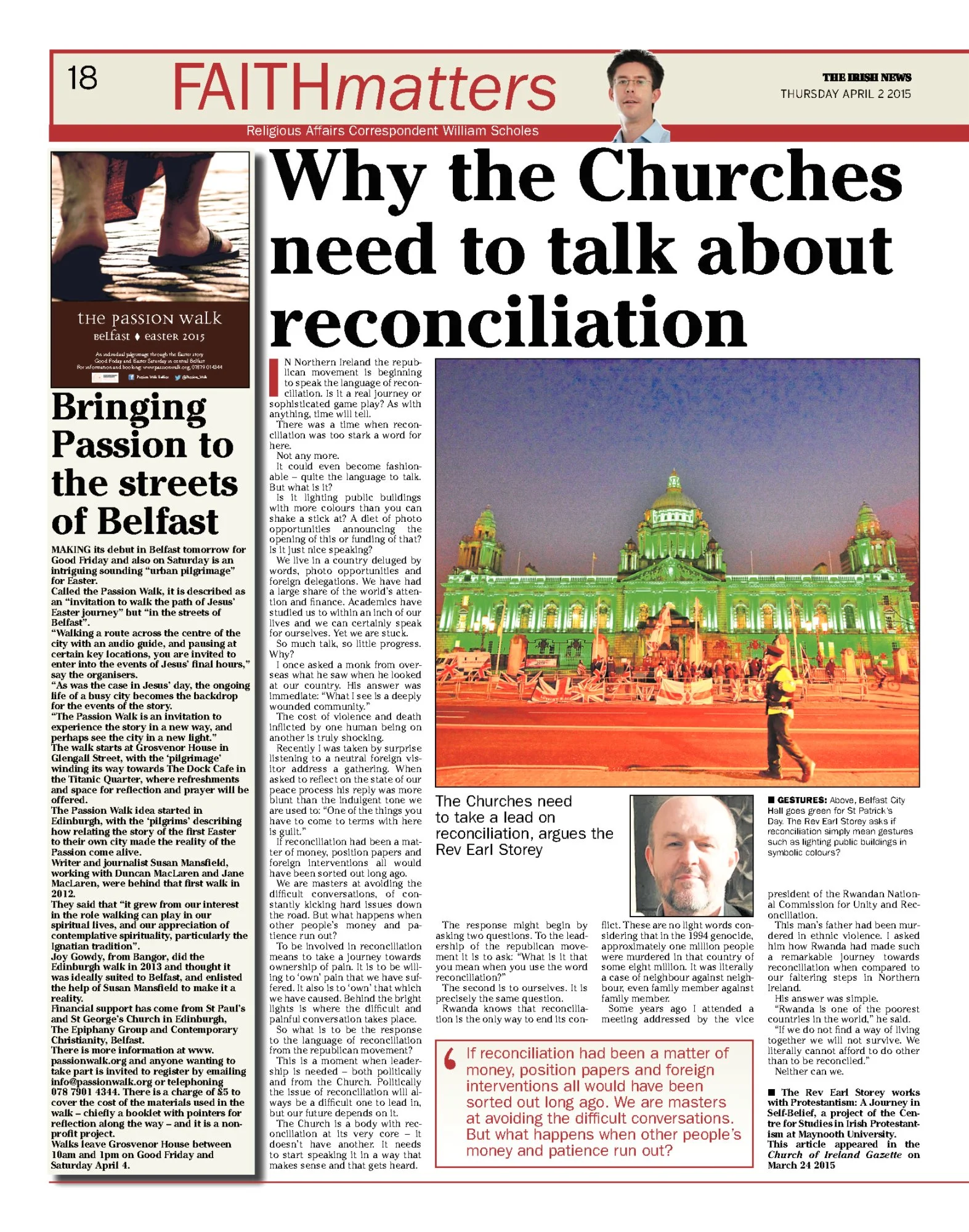Reconciliation - Difficult Conversations?