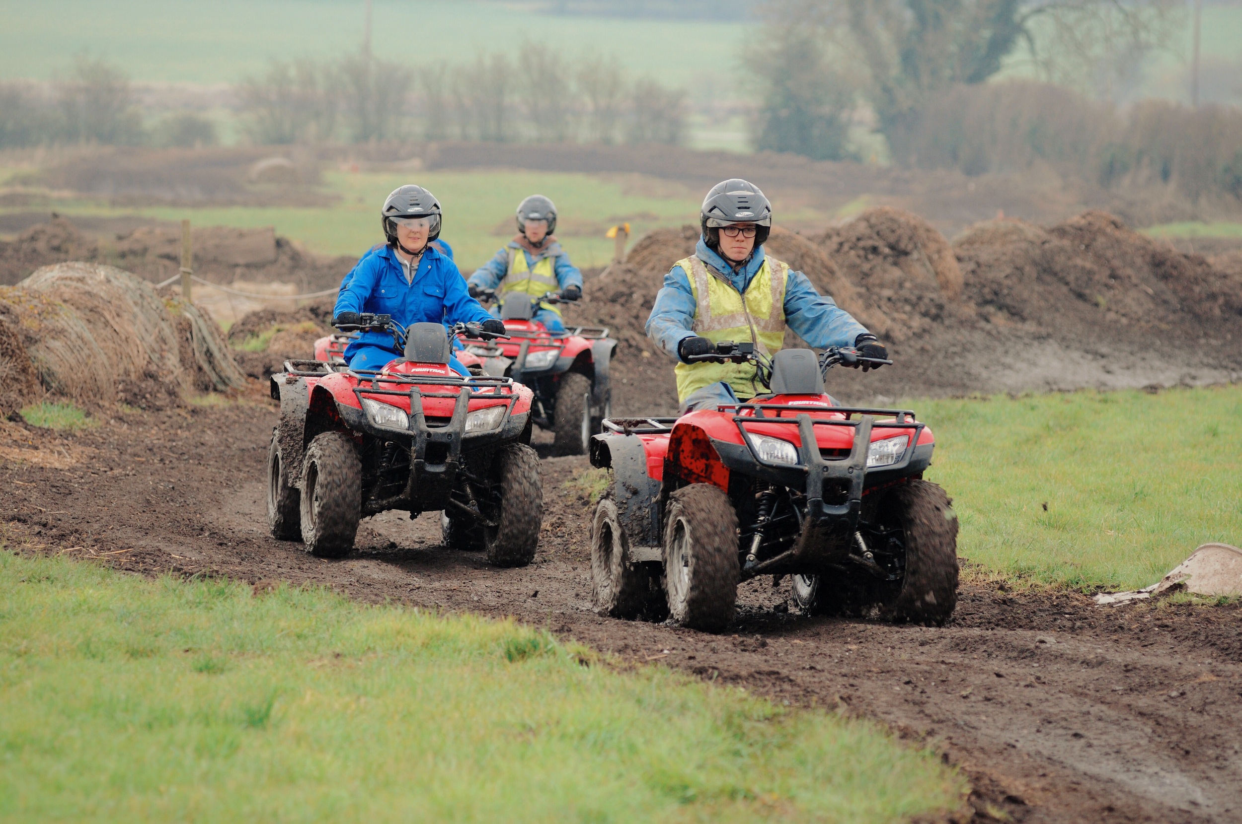 Track Riding with Easi Qualified ATV instructors