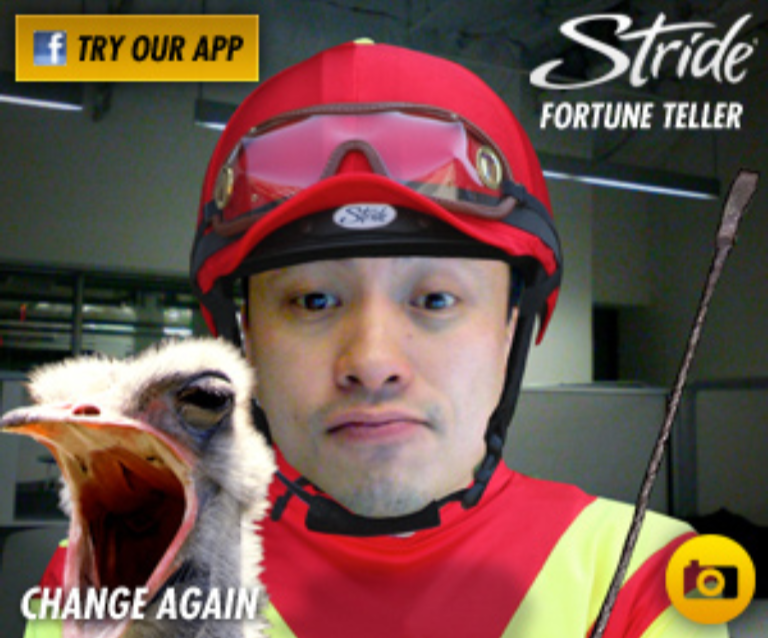 Ostrich Jockey was a popular choice.