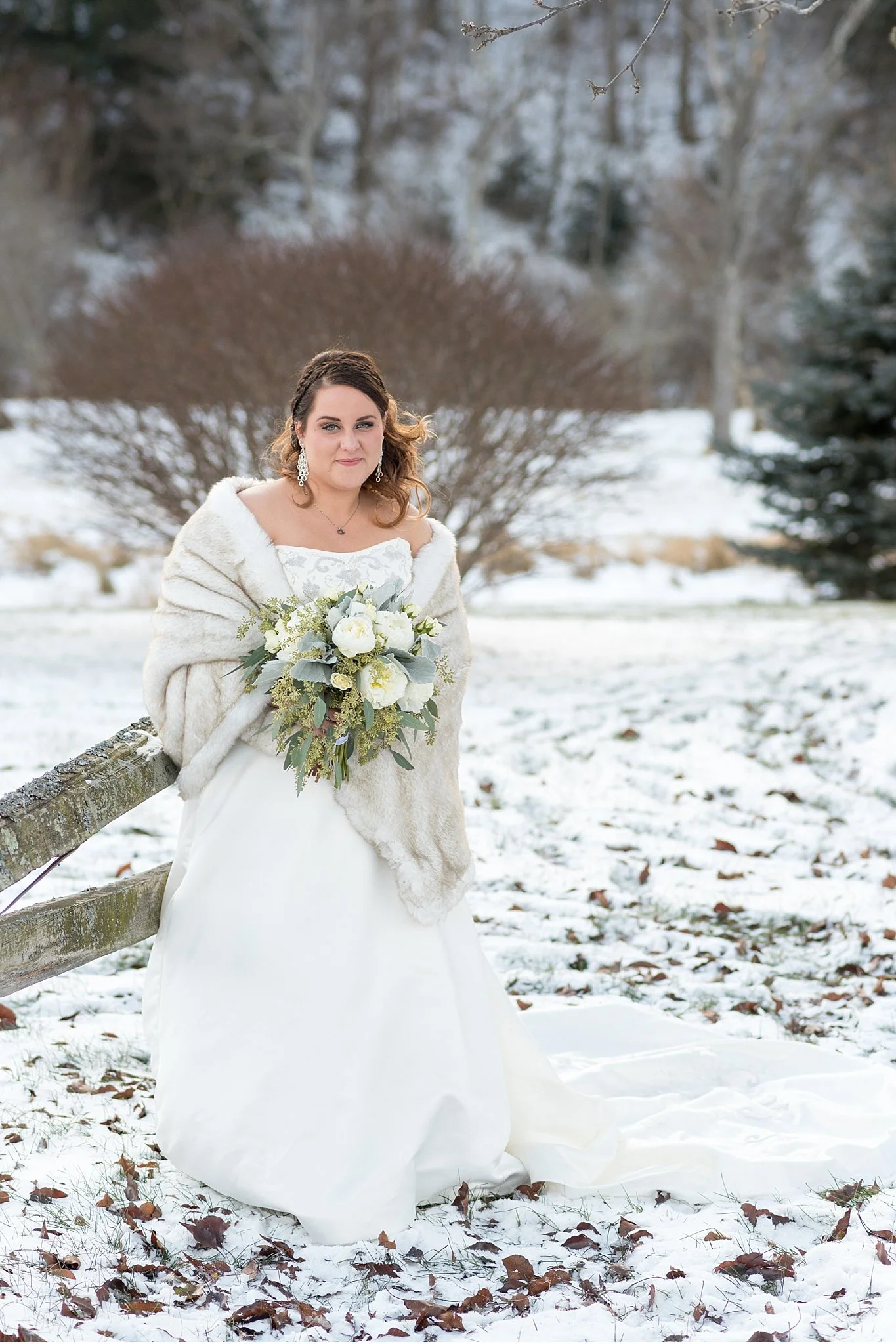 Winter elopemen snow covered vow exchange Coudersport PA photo_0575.jpg