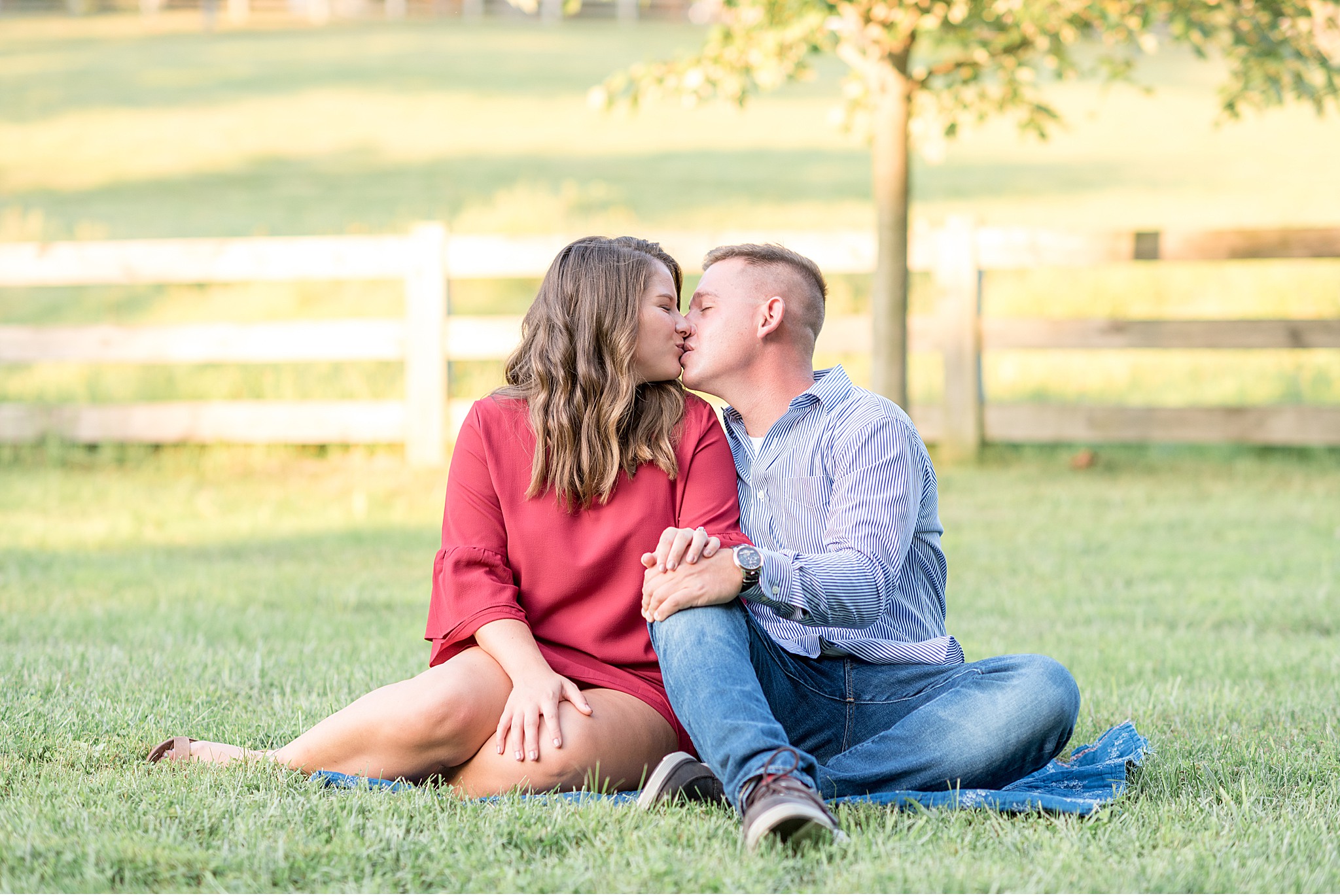 Lancaster County Greenhouse Engagement Session