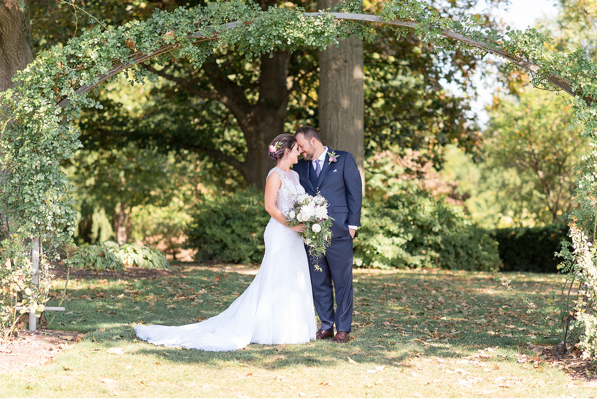 Jordan Chris Hershey Gardens Wedding Lancaster Wedding And