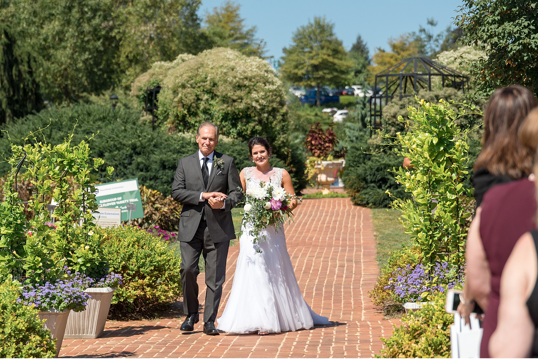 Jordan Chris Hershey Gardens Wedding Lancaster Wedding And