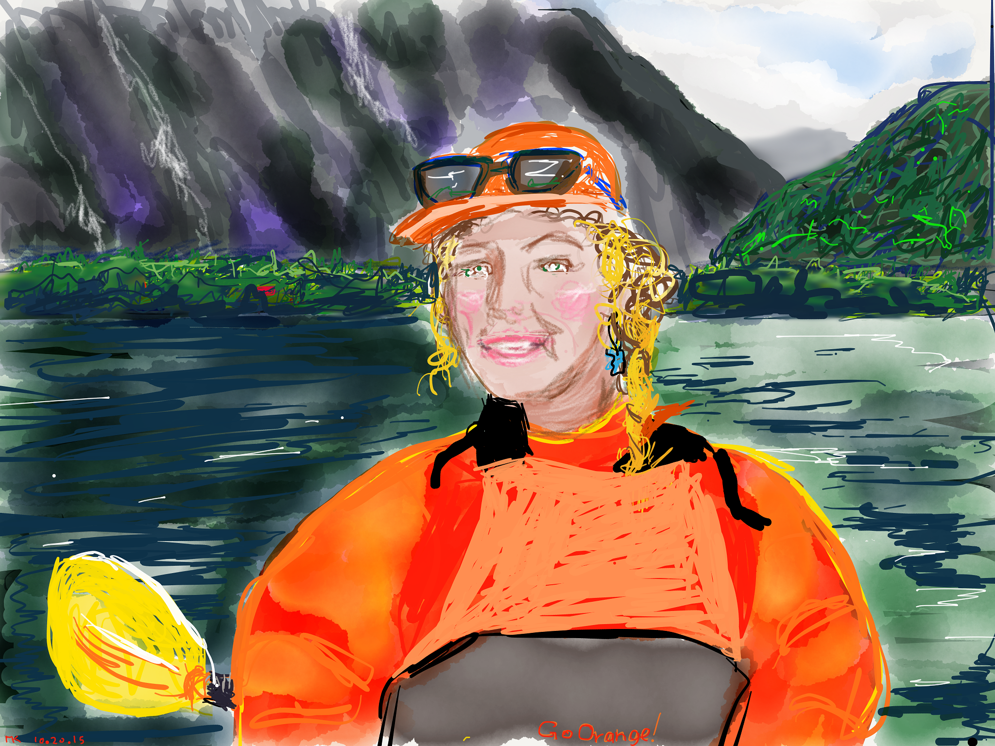 GO ORANGE: NKD MILFORD SOUND, NZ