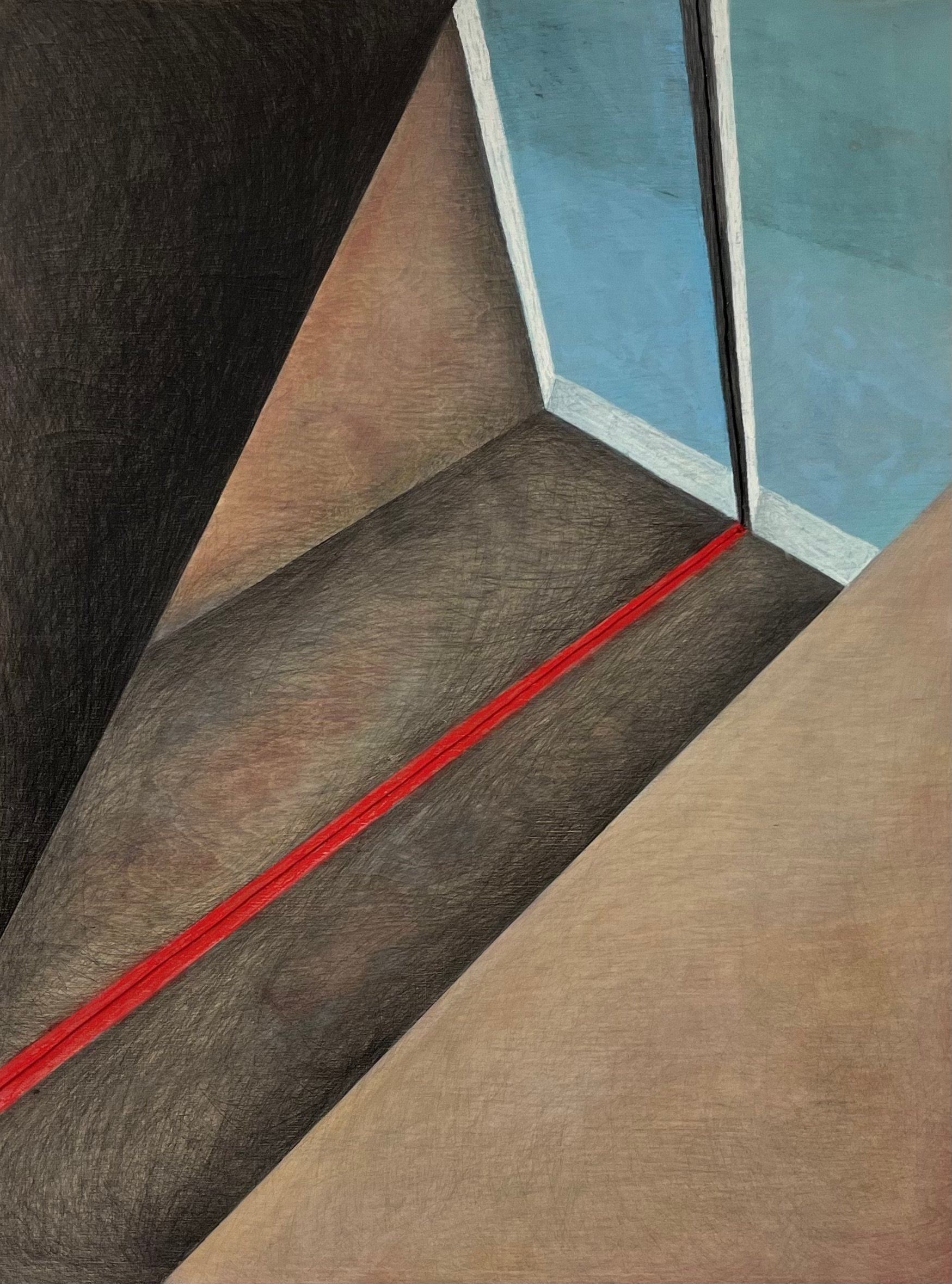 Skylight With Red Shadow, 2022