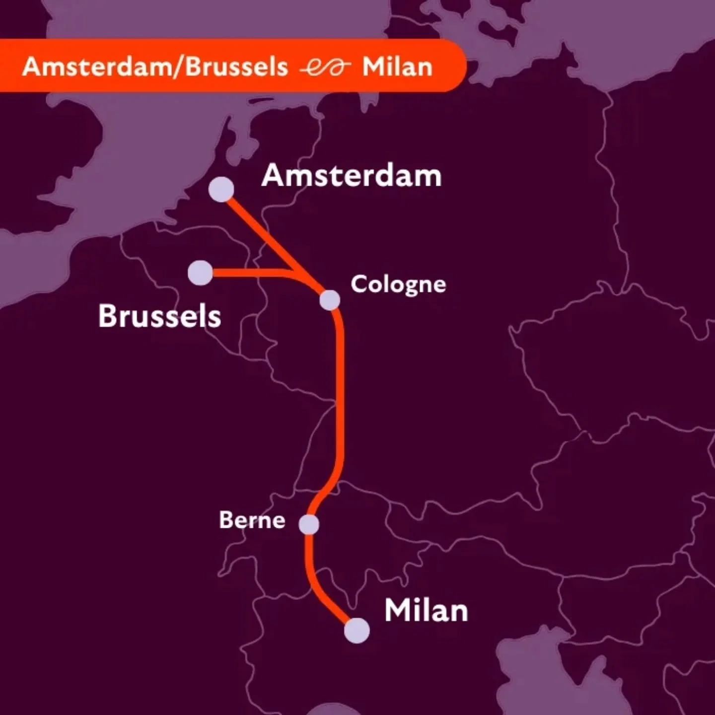 NOS Nieuws &bull; dinsdag 09 dec 2025, 21:18

"Spoorbedrijf begint komende zomer met nachttrein tussen Amsterdam en Milaan
Het Nederlands-Belgische spoorbedrijf European Sleeper laat vanaf volgend jaar zomer een nachttrein rijden naar Milaan. Va