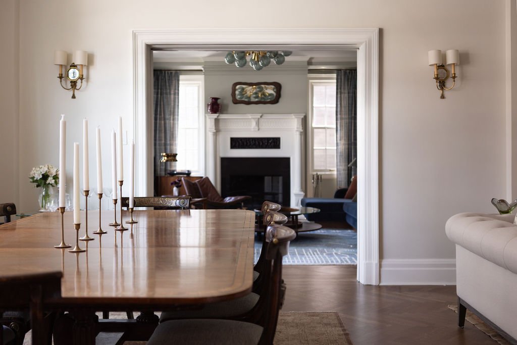 living/dining - den