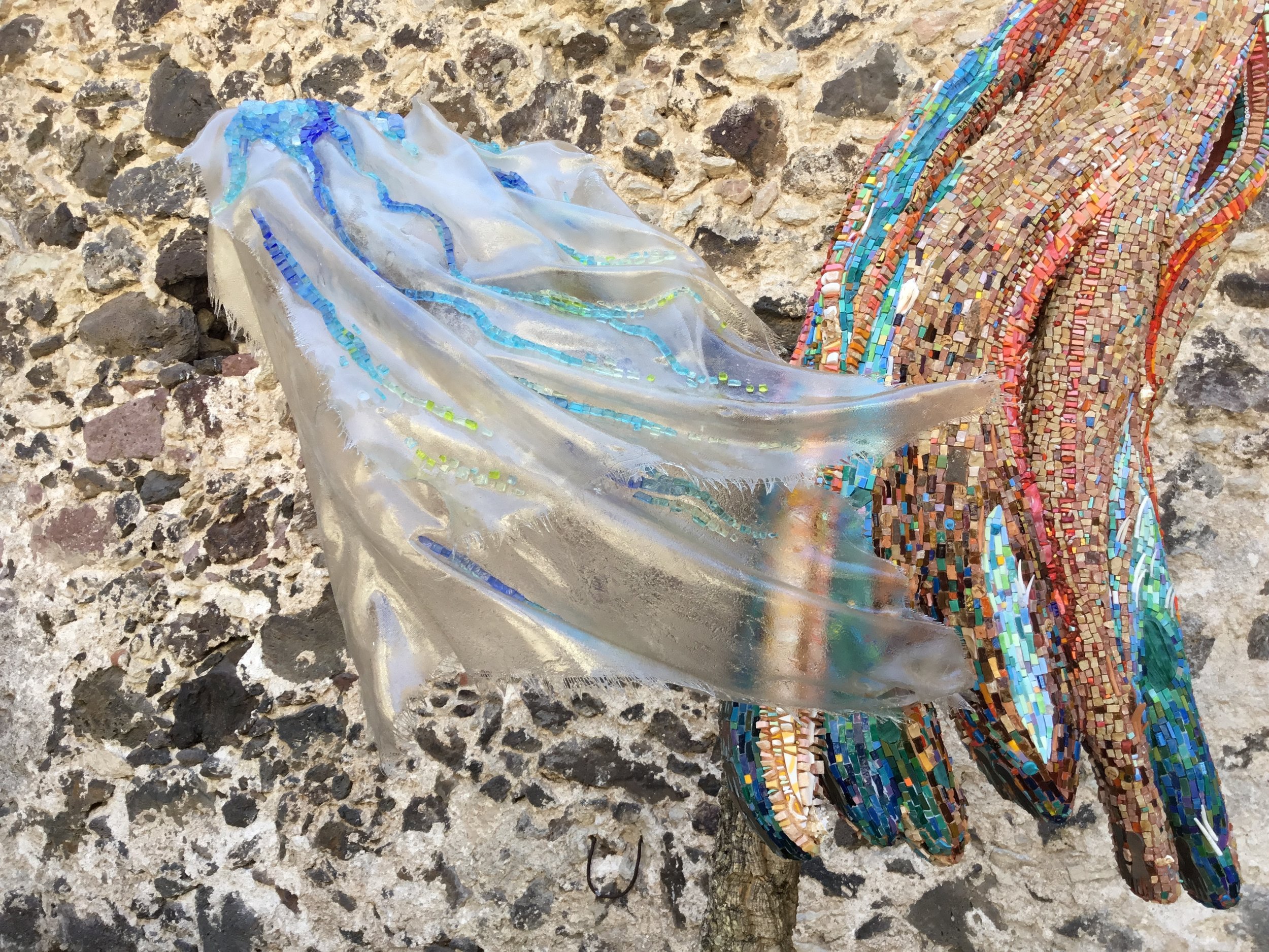 The experience of creating a detailed thematic mosaic in a 16-day pressure cooker: The Sardinia Contemporary Mosaics Symposium, 2017 by Julie Richey