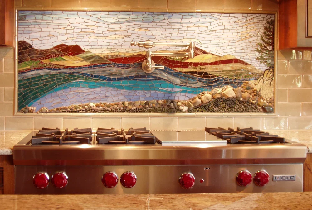 Lake Kalamalka Backsplash
