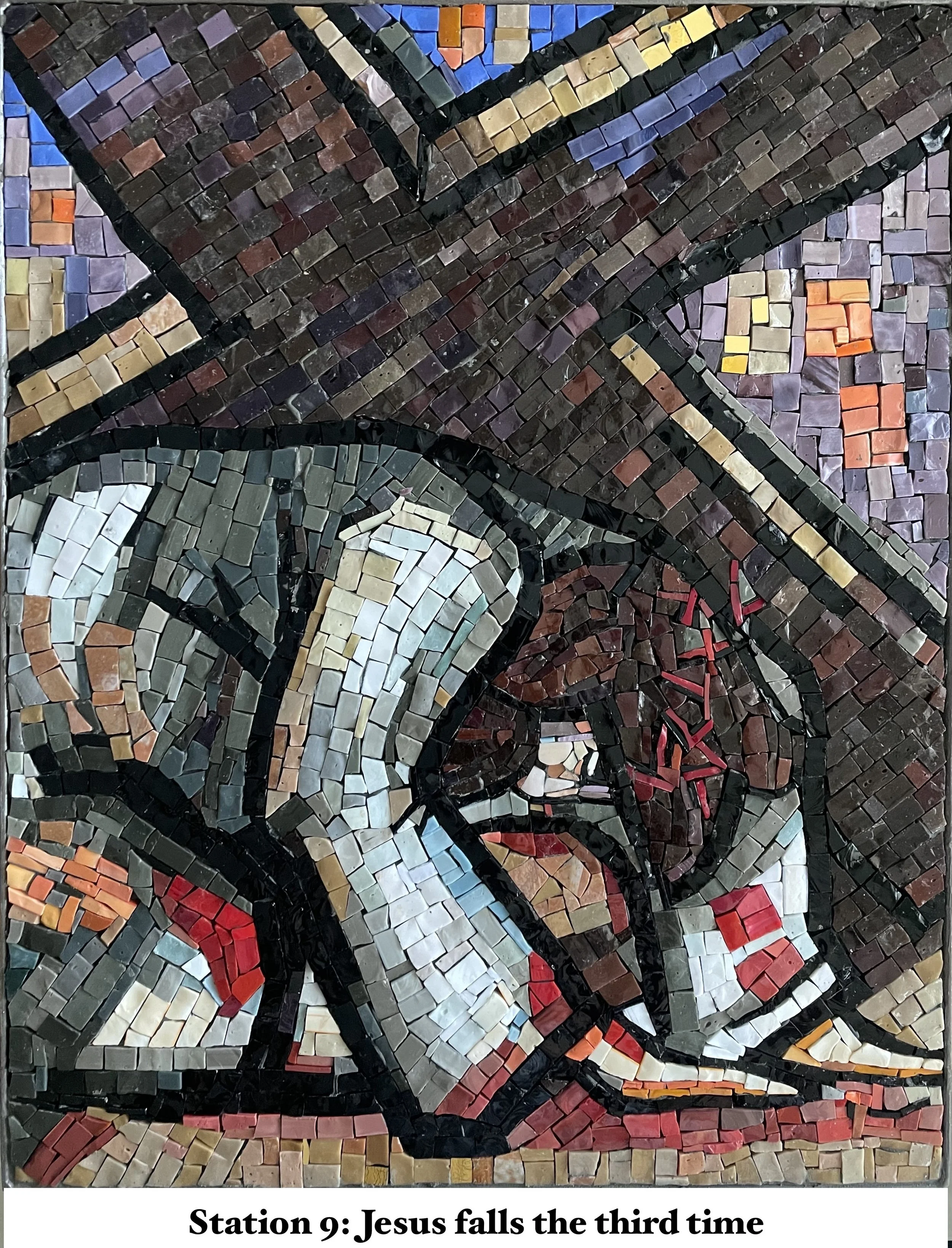 Newly Completed Stations of the Cross for St. Daniel the Prophet Catholic Church