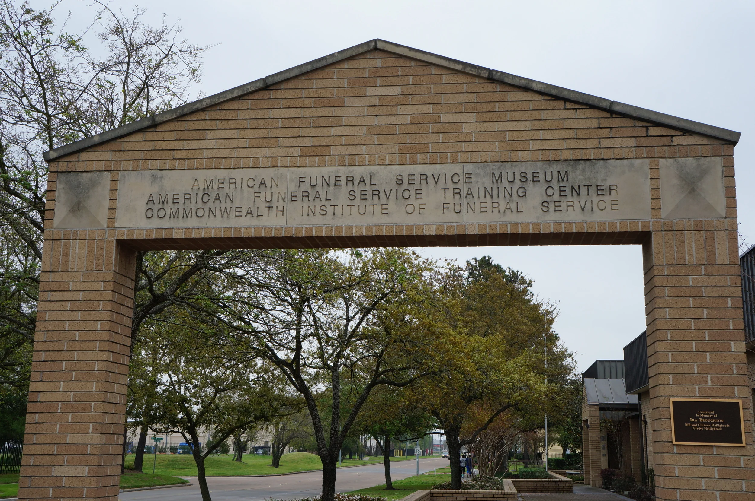 Museum entrance. (photo: L. Pyne)