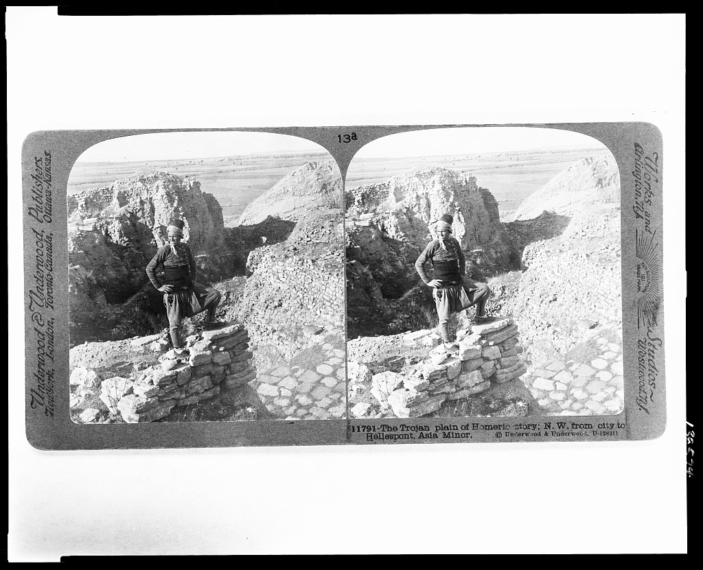 Title : The Trojan plain of Homeric story; N.W. from city to Hellespont, Asia Minor ; Creator(s) : Underwood & Underwood , publisher; Date Created/Published: New York ; London ; Toronto-Canada ; Ottawa-Kansas : Underwood & Underwood, Publishers, c1915 February 18. Repository: Library of Congress Prints and Photographs Division Washington, D.C. 20540 USA http://hdl.loc.gov/loc.pnp/pp.print Library of Congress : http://www.loc.gov/pictures/item/2009632290/