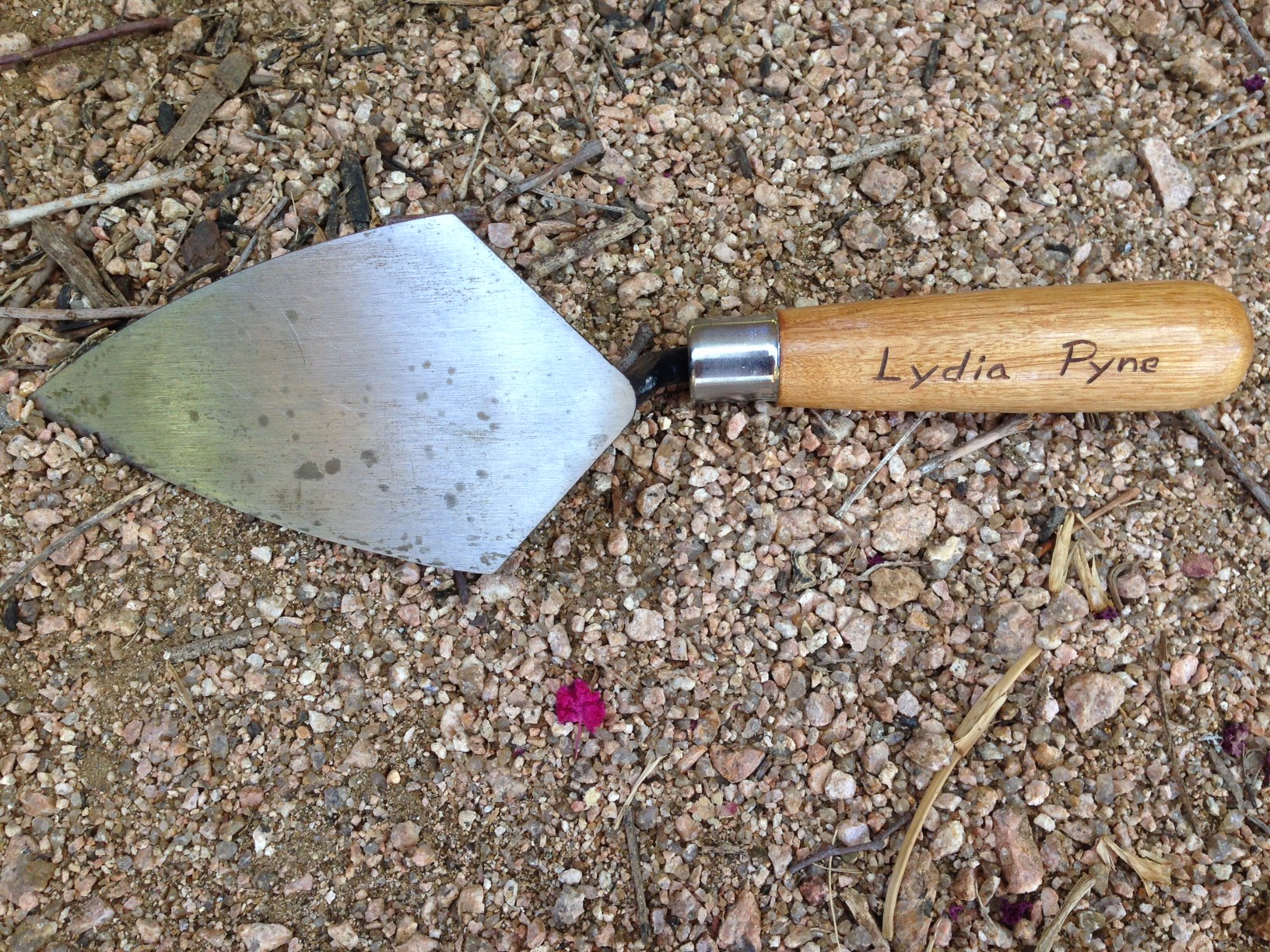 Personalized Marshalltown. (Author's photo.)