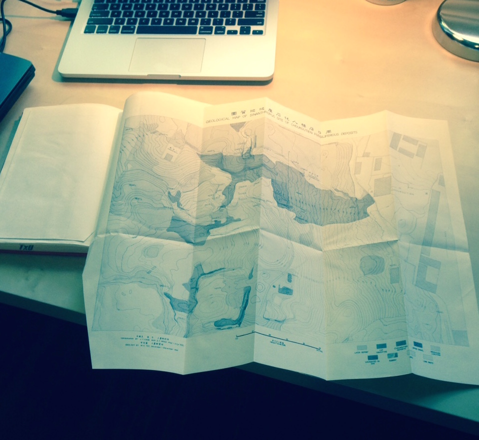 Fossil Man in China includes five large-format, detailed geological maps for Zhoukoudian and the surrounding areas.